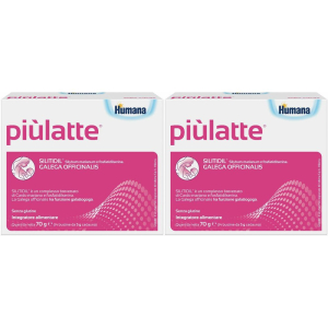 Trova prezzi di humana piùlatte® set da 2 2x70 g bustina e compra online