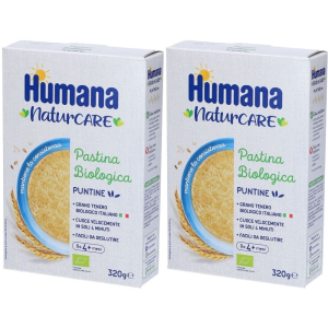 Trova prezzi di humana puntine biologiche pastina set da 2 2x320 g pappa e compra online