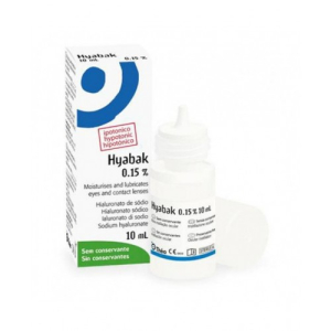 hyabak soluzione oftalmica 5ml bugiardino cod: 975061540 