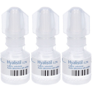Trova prezzi di hyalistil 0,2 % collirio, soluzione 5 ml set da 3 3x5 gocce oftalmi e compra online