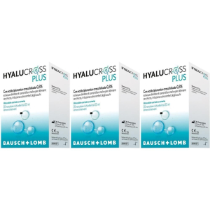 Trova prezzi di hyalucross plus soluzione oculare 3x20x0,5 ml e compra online