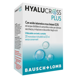 hyalucross plus20 flaconi monod0,5ml bugiardino cod: 982452346 