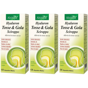 Trova prezzi di hyaluron tosse & gola sciroppo 3x150 ml e compra online