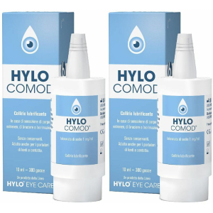 Trova prezzi di hylo®-comod collirio lubrificante set da 2 2x10 ml gocce oftalmiche e compra online