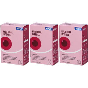 Trova prezzi di hylo dual intense collirio 2 flaconcini da 10 ml 3x2x10 gocce oftal e compra online