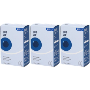 Trova prezzi di Hylo Gel Collirio 2 Flaconcini da 10 ml 3x2x10 ml Gocce Oftalmiche e compra online