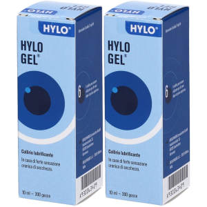 Trova prezzi di hylo® gel collirio lubrificante set da 2 2x10 ml gocce oftalmiche e compra online