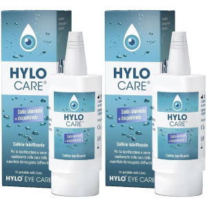 Trova prezzi di hylocare® collirio luprificante set da 2 2x10 ml gocce oftalmiche e compra online