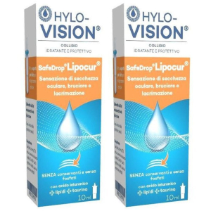Trova prezzi di hylovision safe drop lipocur collirio 10 ml 2x10 ml gocce oftalmiche e compra online