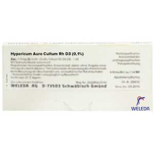hypericum auro c rh d3 8f 1ml bugiardino cod: 800131397 