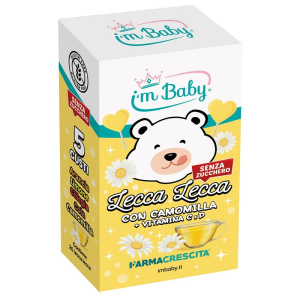 Cerca Offerte di i’m baby lecca lecca con camomilla e vitamine senza zucchero 20 pezzi e acquista online