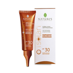 Cerca Offerte di i solari siero viso anti macchia spf 30 protezione alta resistente all'acqua 50 ml e acquista online
