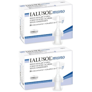 Cerca Offerte di ialusol® mono gocce oculari sterili set da 2 2x20x0,5 pz pipette monod e acquista online
