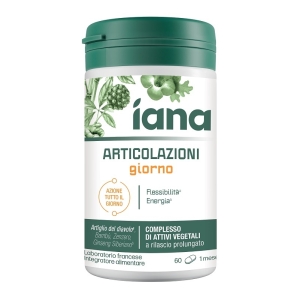 Cerca Offerte di Íana articolazioni giorno integratore per il benessere articolare e l'energia fisica e mentale 60 compresse e acquista online