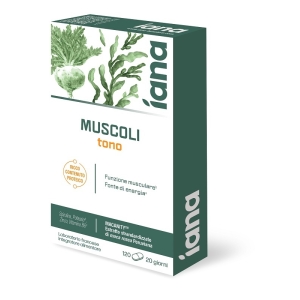 Cerca Offerte di Íana muscoli tono integratore per la normale funzione muscolare e il metabolismo energetico 120 capsule e acquista online