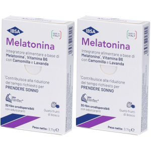 Cerca Offerte di ibsa melatonina film orodispersibili set da 2 2x3,71 g orodispers e acquista online