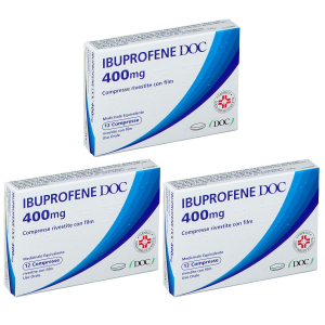 Cerca Offerte di ibuprofene doc 400 mg compresse set da 3 3x12 pz rivestite c e acquista online