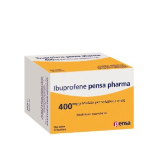 ibuprofene pensa 400 mg 12 bustine ibuprofene bugiardino cod: 038663011 