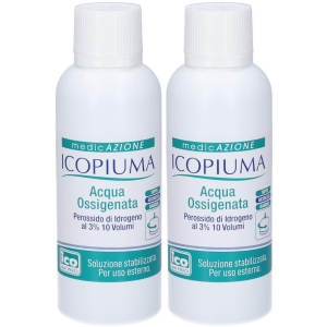 Cerca Offerte di icopiuma acqua ossigenata perossido di idrogeno 3 % 2x250 ml soluzione e acquista online