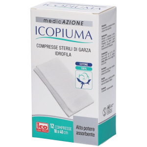 Cerca Offerte di icopiuma garza compresse sterili 18 x 40 cm 12 pezzi 4x12 pz e acquista online