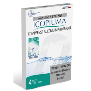 icopiuma medicazione postop 10x15cm bugiardino cod: 932000526 