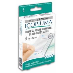 icopiuma medicazione postop 10x7,5cm bugiardino cod: 932000514 