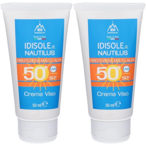Cerca Offerte di idisole.it nautilus crema solare viso spf50+ 2x50 ml e acquista online