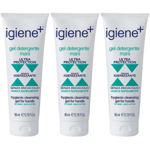 Cerca Offerte di igiene+ gel detergente mani antibatterico 3x80 ml e acquista online