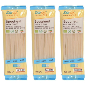 Cerca Offerte di il fiore di loto zero%glutine spaghetti pasta riso 3x500 g e acquista online