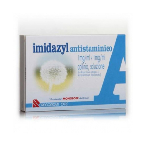 imidazyl antistaminico collirio per allergie bugiardino cod: 035469028 