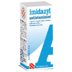 imidazyl antistaminico collirio per allergie bugiardino cod: 035469016 