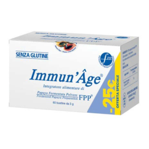 Immun'age 60 bustine – integratore antiossidante a base di papaya fermentata