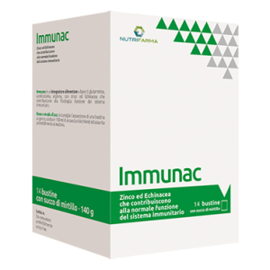 immunac 14 bustine - integratore alimentare bugiardino cod: 911978272 
