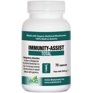 immunity assist total 70 capsule bugiardino cod: 924519681 