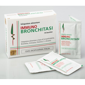 immuno bronchitasi 14 bustine bugiardino cod: 943072090 
