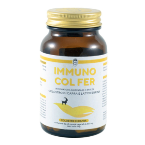 immuno col fer colostro c60 capsule bugiardino cod: 975610508 