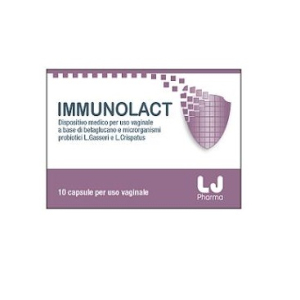 immunolact 10 capsule vaginali bugiardino cod: 934323751 