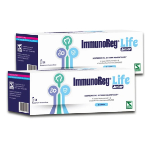 Immunoreg life junior bundle bipack 14 flaconcini da 10 ml + 14 flaconcini da 10 ml