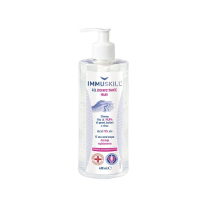 immuskill gel disinfettante mani400ml bugiardino cod: 980627020 