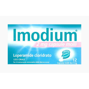 imodium 12 capsule molli 2mg bugiardino cod: 023673104 