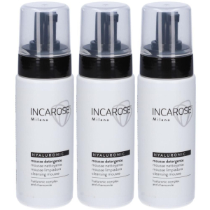 Cerca Offerte di incarose hyaluronic mousse detergente viso 3x200 ml e acquista online