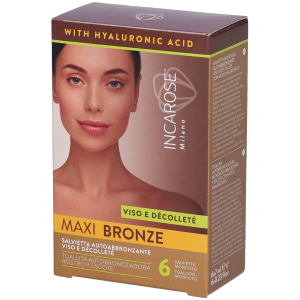 Cerca Offerte di incarose® maxi bronze 6 salviette viso décolleté 4x60 ml e acquista online