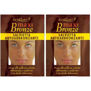 Cerca Offerte di incarose maxi bronze salvietta monouso 7x6 ml e acquista online