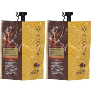 Cerca Offerte di incarose maxi bronze sun cream spf15 50 ml 2x50 ml e acquista online