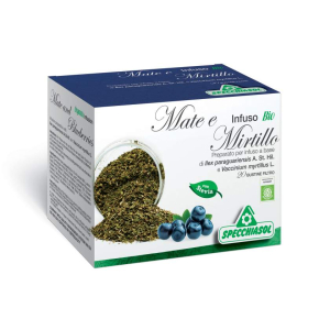 infuso bio mate/mirtillo 36g bugiardino cod: 975427636 