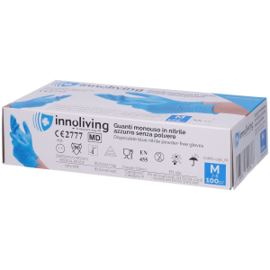 Innoliving guanti in nitrile medium 1 pz