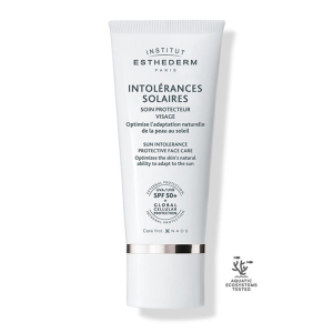 Institut esthederm - intolerances solaires soin protecteur visage intolleranze solari spf50+ / 50 ml