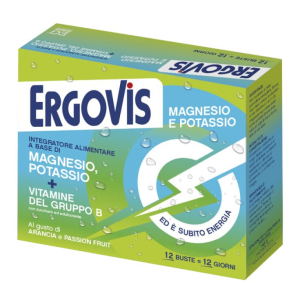 Integratore di magnesio potassio vitamine del gruppo b 12 buste - eg