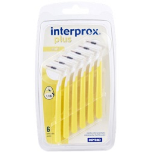interprox plus mini giallo 6 pezzi bugiardino cod: 932178433 