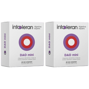 Cerca Offerte di intoleran dao mini compresse gamma istamina set da 2 2x3,3 g e acquista online